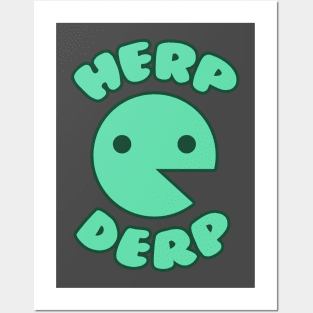 Herp Derp Posters and Art